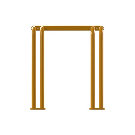 Panca da Esterno Modello Radura Essenza School 015 - Dimensioni 45x36x42 cm - In Metallo e...