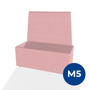 Forma Morbida Flora Rettangolo Largo con Schienale Alto...