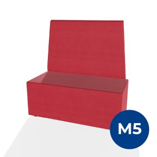 Forma Morbida Flora Rettangolo Largo con Schienale Alto...