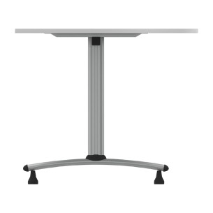 Tavolo Tiglio Fisso Semicerchio in Melaminico con Piedini... 2