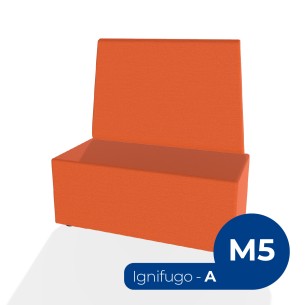 Forma Morbida Flora Rettangolo Largo con Schienale Alto...