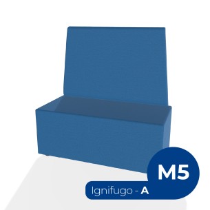 Forma Morbida Flora Rettangolo Largo con Schienale Alto...