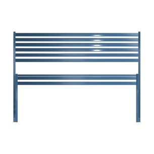 Panca con Schienale da Esterno Modello Radura Essenza -... 2