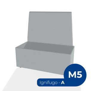 Forma Morbida Flora Rettangolo Largo con Schienale Alto...