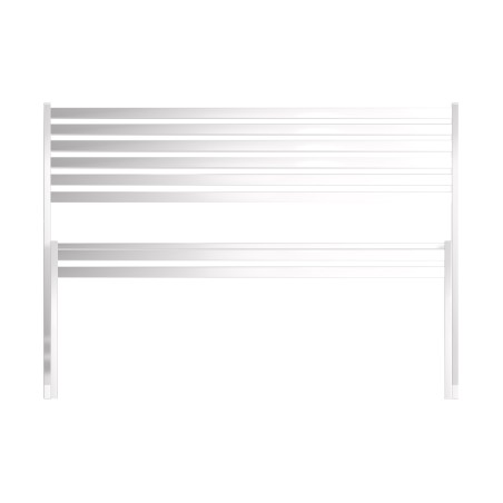 Panca con Schienale da Esterno Modello Radura Essenza - Dimensioni 120x50x45 cm - in Metallo...