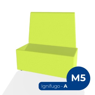 Forma Morbida Flora Rettangolo Largo con Schienale Alto...