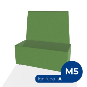 Forma Morbida Flora Rettangolo Largo con Schienale Alto...