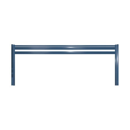 Panca da Esterno Modello Radura Essenza - Dimensioni 120 x 50 x 45 cm - In Metallo e...