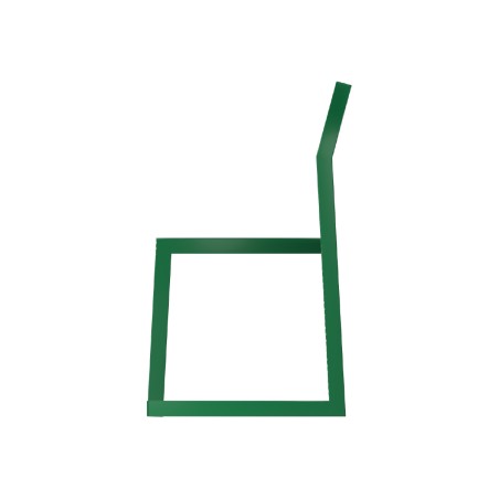 Panca con Schienale da Esterno Modello Radura Essenza - Dimensioni 120x50x45 cm - in Metallo...