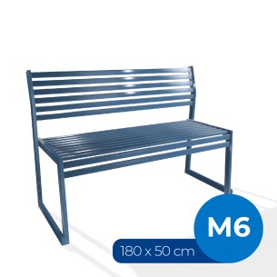 Panca con Schienale da Esterno Modello Radura Essenza -...