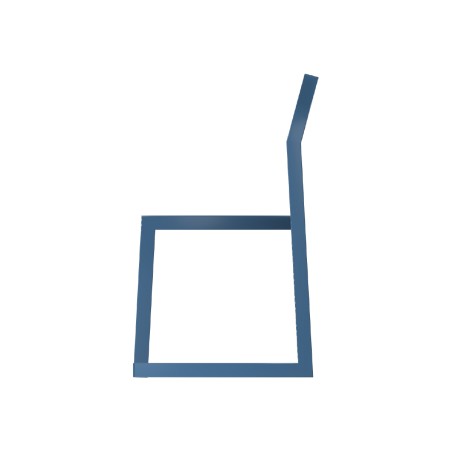 Panca con Schienale da Esterno Modello Radura Essenza - Dimensioni 180x50x45 cm - in Metallo...