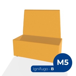 Forma Morbida Flora Rettangolo Largo con Schienale Alto...