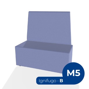 Forma Morbida Flora Rettangolo Largo con Schienale Alto...