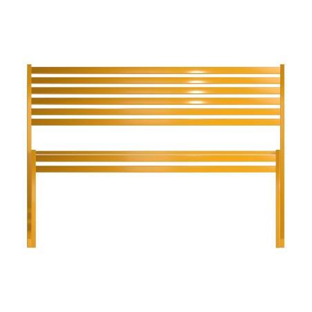 Panca con Schienale da Esterno Modello Radura Essenza - Dimensioni 180x50x45 cm - in Metallo...