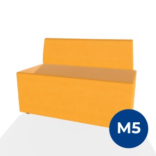 Forma Morbida Flora Rettangolo Stretto con Schienale...