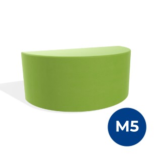 Forma Morbida Flora Componibile Semicerchio in Similpelle...