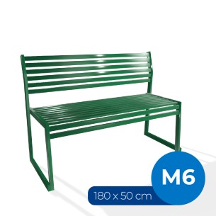 Panca con Schienale da Esterno Modello Radura Essenza -...