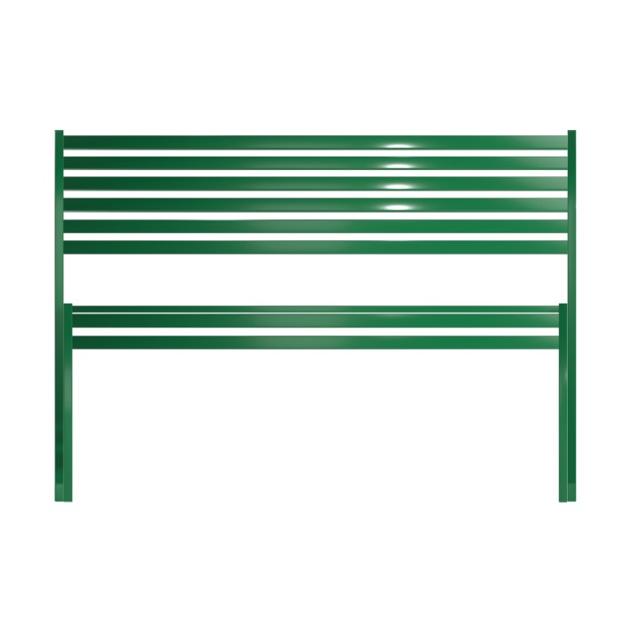 Panca con Schienale da Esterno Modello Radura...