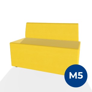 Forma Morbida Flora Rettangolo Stretto con Schienale...