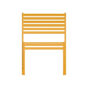 Panca con Schienale da Esterno Modello Radura Essenza -... 2