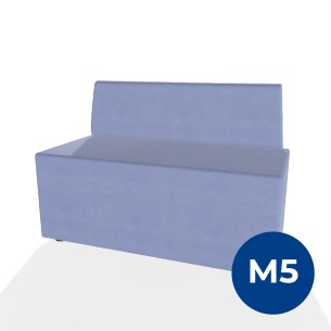 Forma Morbida Flora Rettangolo Stretto con Schienale...