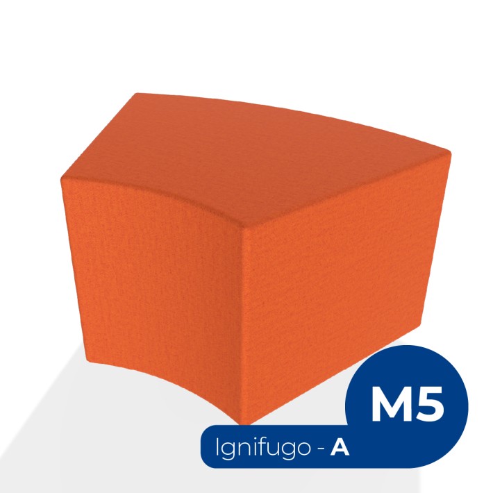 Pouf e Sacchi Flora Angolare in tessuto...