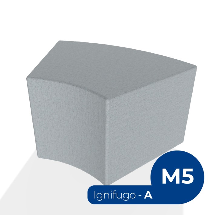 Pouf e Sacchi Flora Angolare in tessuto...