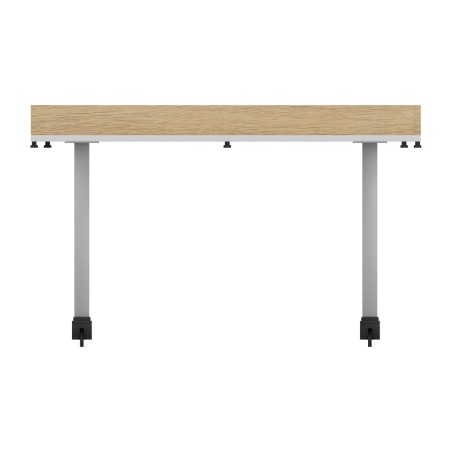 Tavolo Creo per Robotica in Melaminico con Ruote e Spondine Rimovibili - Dimensioni 130 x...