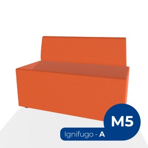 Forma Morbida Flora Rettangolo Stretto con Schienale...