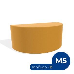 Forma Morbida Flora Componibile Semicerchio in Tessuto...