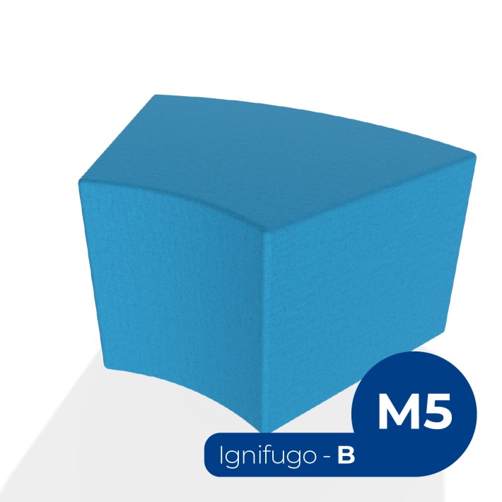 Pouf e Sacchi Flora Angolare in tessuto...