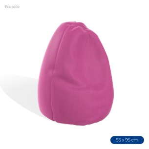 Poltrona Morbida a Sacco in Ecopelle - Dimensioni 55 x 95...