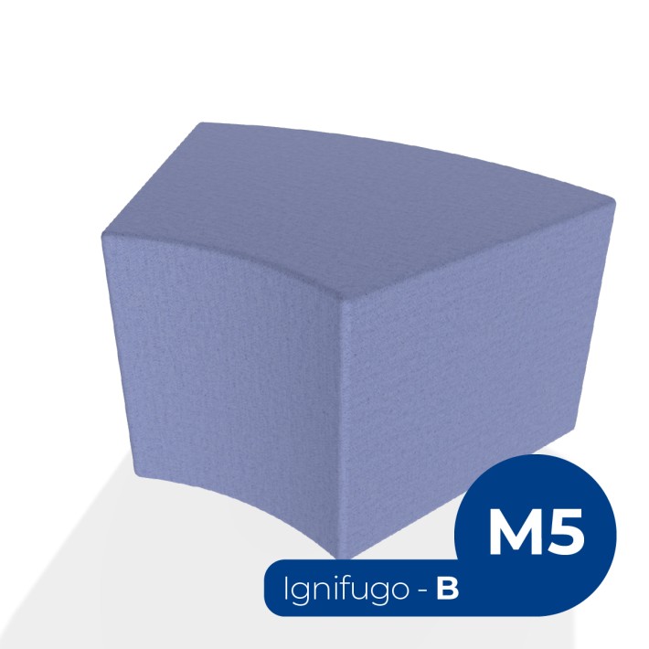 Pouf e Sacchi Flora Angolare in tessuto...