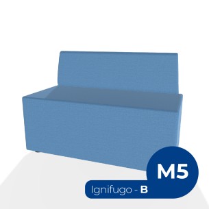 Forma Morbida Flora Rettangolo Stretto con Schienale...