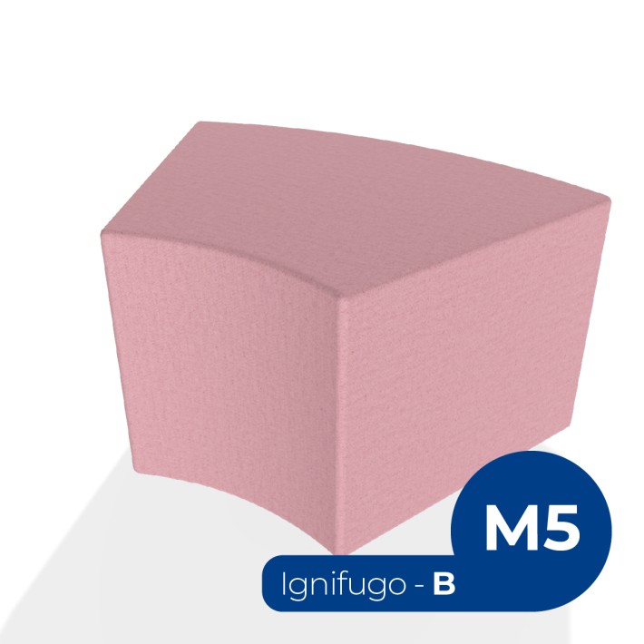 Pouf e Sacchi Flora Angolare in tessuto...