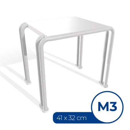 Sedia/Panca da Interno Modello Radura Essenza School 015 - Dimensioni 41x32x36 cm - In...