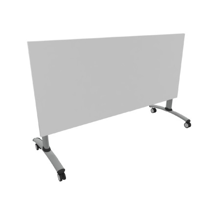 Tavolo Tiglio Ribaltabile in Melaminico con Ruote - Dimensioni 160 x 70 x 70,5cm - Colore...