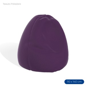 Poltrona Morbida a Sacco in Poliestere - Dimensioni 110 x...