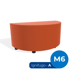 Forma Morbida Flora Componibile Semicerchio in Tessuto...