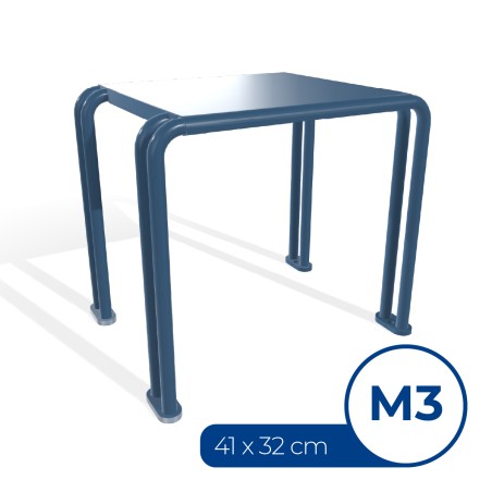 Sedia/Panca da Interno Modello Radura Essenza School 015 - Dimensioni 41x32x36 cm - In...