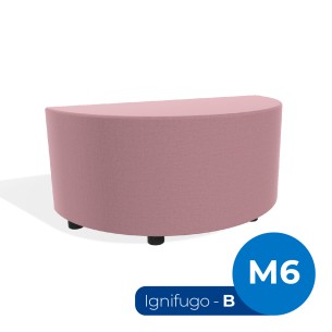 Forma Morbida Flora Componibile Semicerchio in Tessuto...