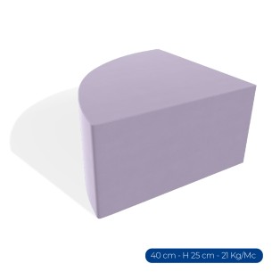 Forma Morbida Flora Seduta Spicchio in Similpelle...