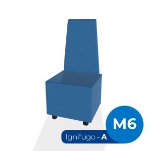 Forma Morbida Flora Rettangolo Stretto con Schienale Alto...