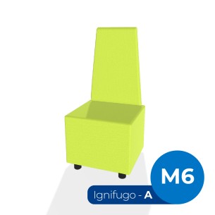 Forma Morbida Flora Rettangolo Stretto con Schienale Alto...