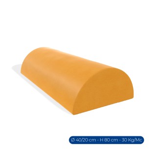 Forma Morbida Flora Semicilindro Grande in Similpelle...