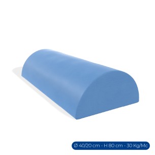 Forma Morbida Flora Semicilindro Grande in Similpelle...