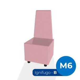 Forma Morbida Flora Rettangolo Stretto con Schienale Alto...