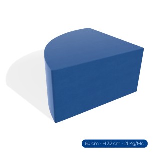 Forma Morbida Flora Seduta Spicchio in Similpelle...