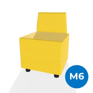 Forma Morbida Flora Rettangolo Stretto con Schienale...