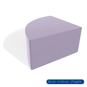 Forma Morbida Flora Seduta Spicchio in Similpelle...